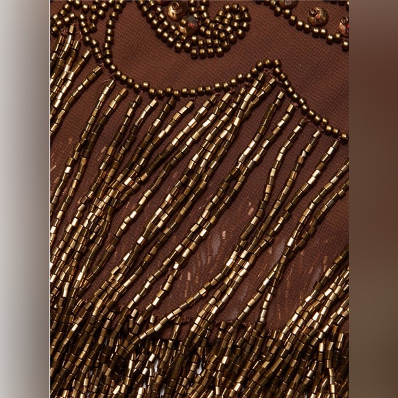 L'AGENCE Eulla Embellished Fringe-Trim Skirt - Picture 6 of 7